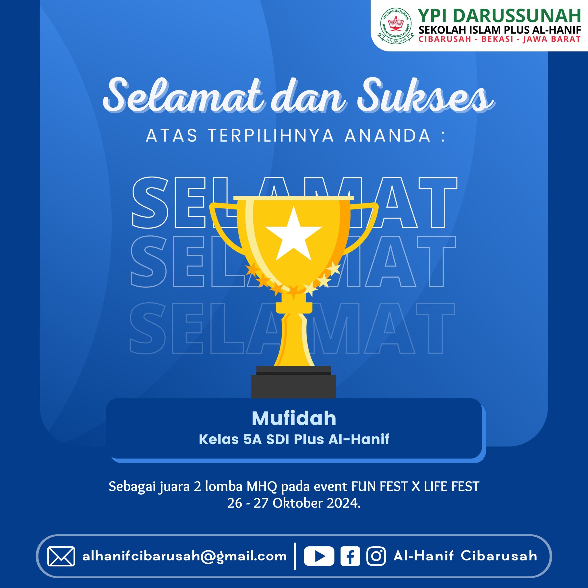 Juara 3 Popda Volly Ball